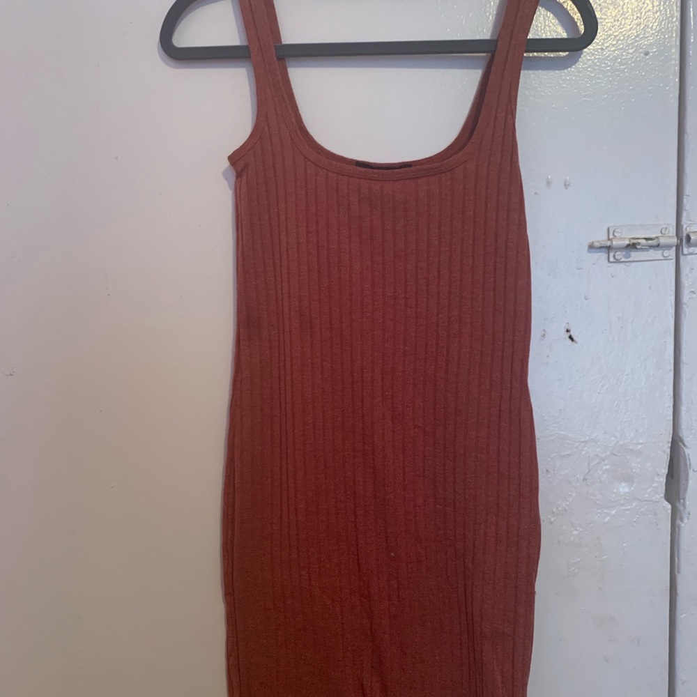 Forever 21 Rust bodycon dress